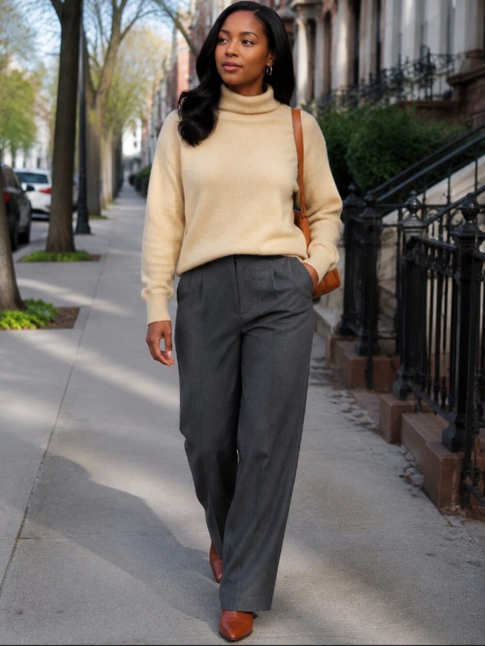 Lord & Taylor 2-Ply Grade-A Cashmere Turtleneck Sweater - Vintage -Size:L
